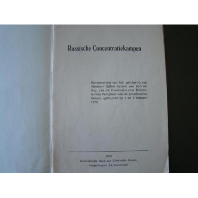 18098 - Russische concentratiekampen