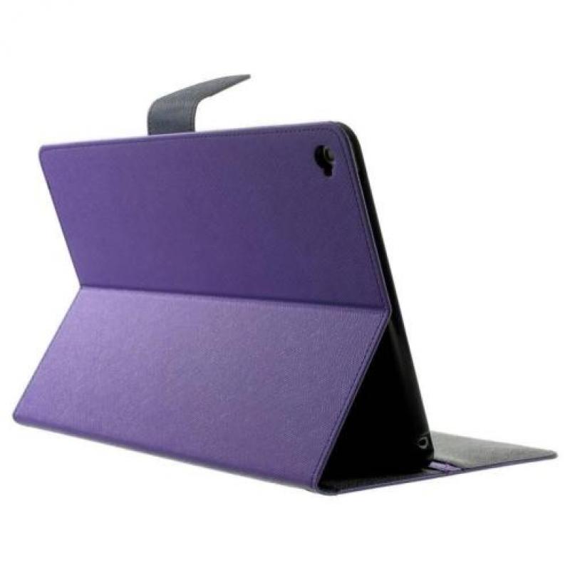 Apple iPad Air 2 - PU lederen Case met Kaarthouder Grain -