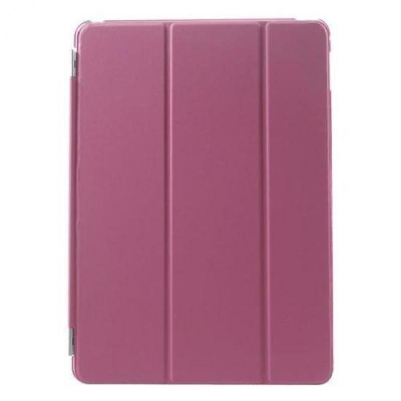 Roze hardcase iPad Air 2 tri-fold smartcase