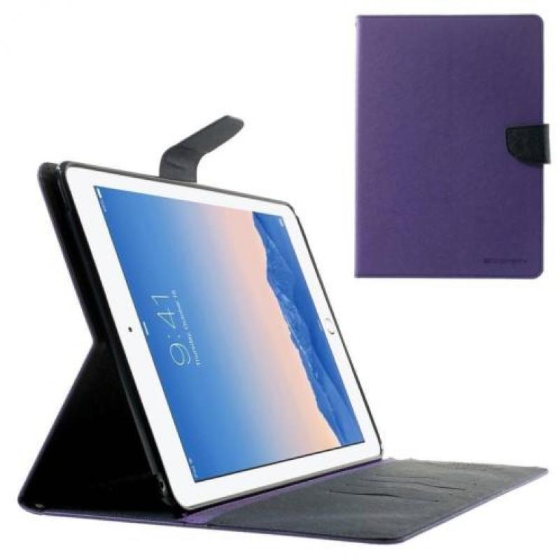 Apple iPad Air 2 - PU lederen Case met Kaarthouder Grain -