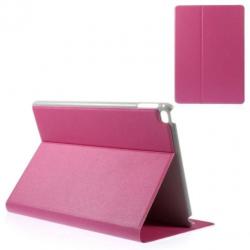 Apple iPad Air 2 - PU Lederen Book Case Snap On Grain - Roze