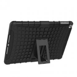 iPad 9.7 (2018 / 2017) rugged back cover hoes - zwart