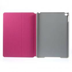 Apple iPad Air 2 - PU Lederen Book Case Snap On Grain - Roze