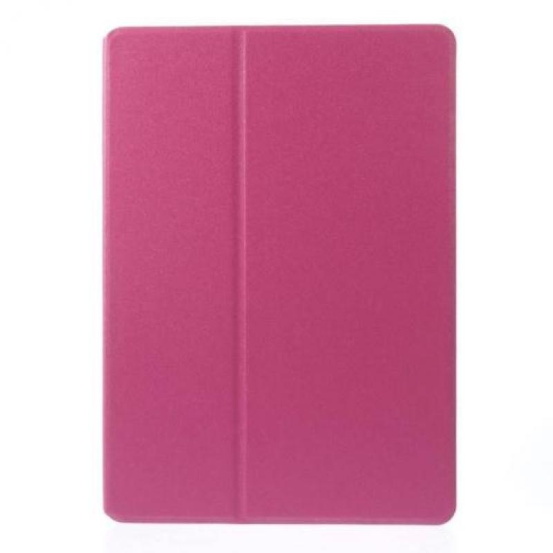 Apple iPad Air 2 - PU Lederen Book Case Snap On Grain - Roze