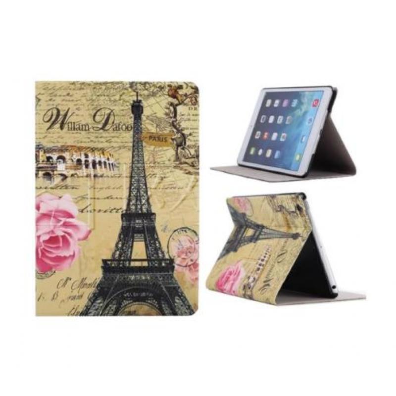 iPad 2 3 4 hoes hoesje case Eiffeltoren - Paris je t'aime