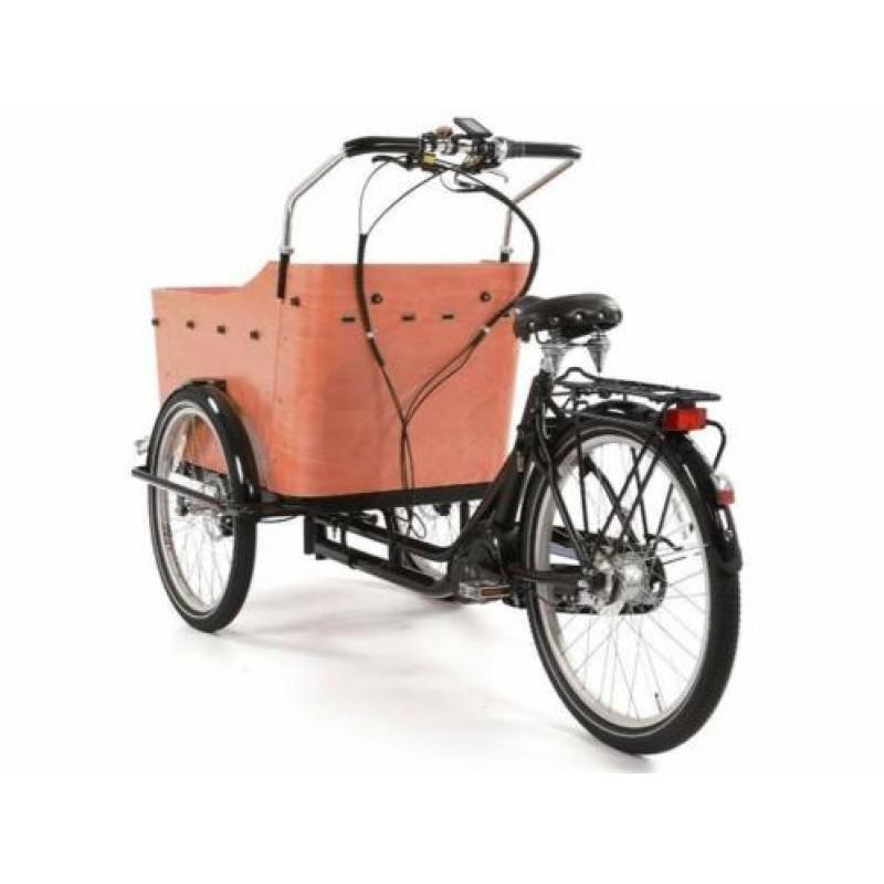 bakfiets Scoobi E Wielmotor