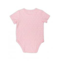 Jollein romper Hearts soft pink