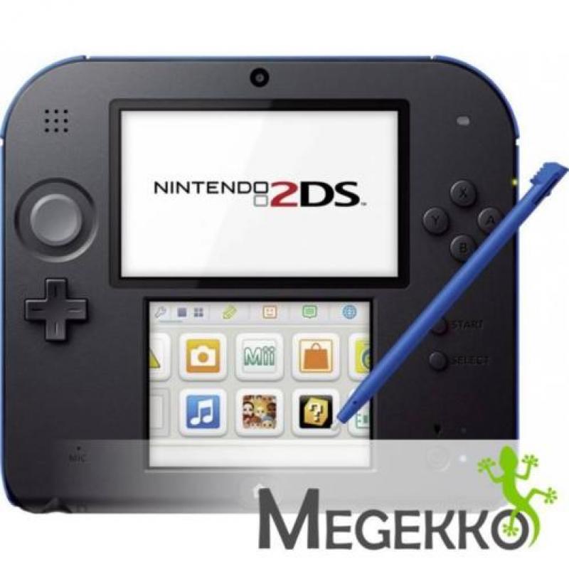 Nintendo 2DS zwart-blauw incl. Mario Kart 7