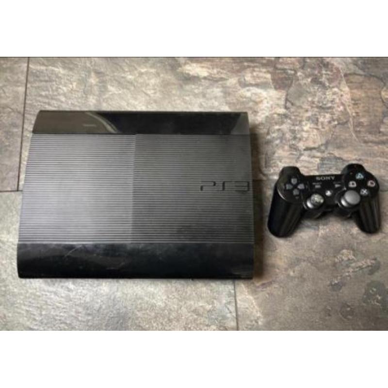 PS3 500GB 1 controller