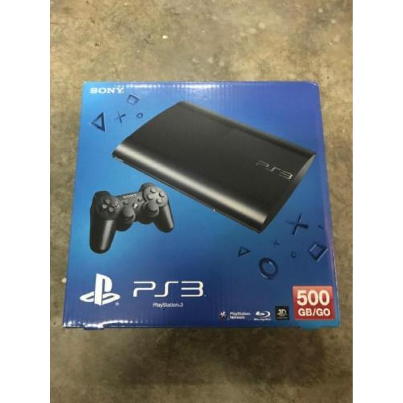 Playstation 3 500gb in goede staat met veel accessoires