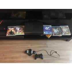 slim PlayStation 3 met 5 games 500GB