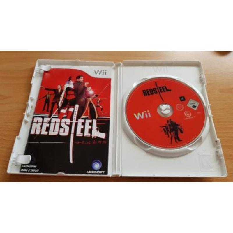 Red Steel 1+2 + Boekje Wii Spel Game MotionPlus Motion Plus