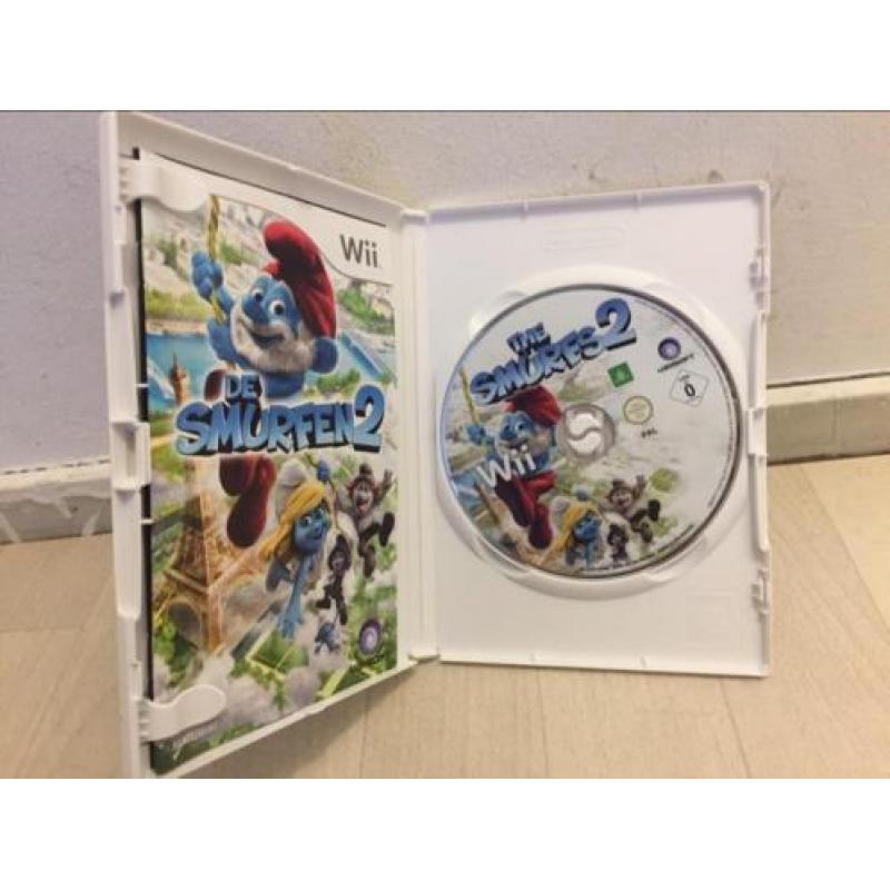 De Smurfen 2 + Mario Sports Mix WII