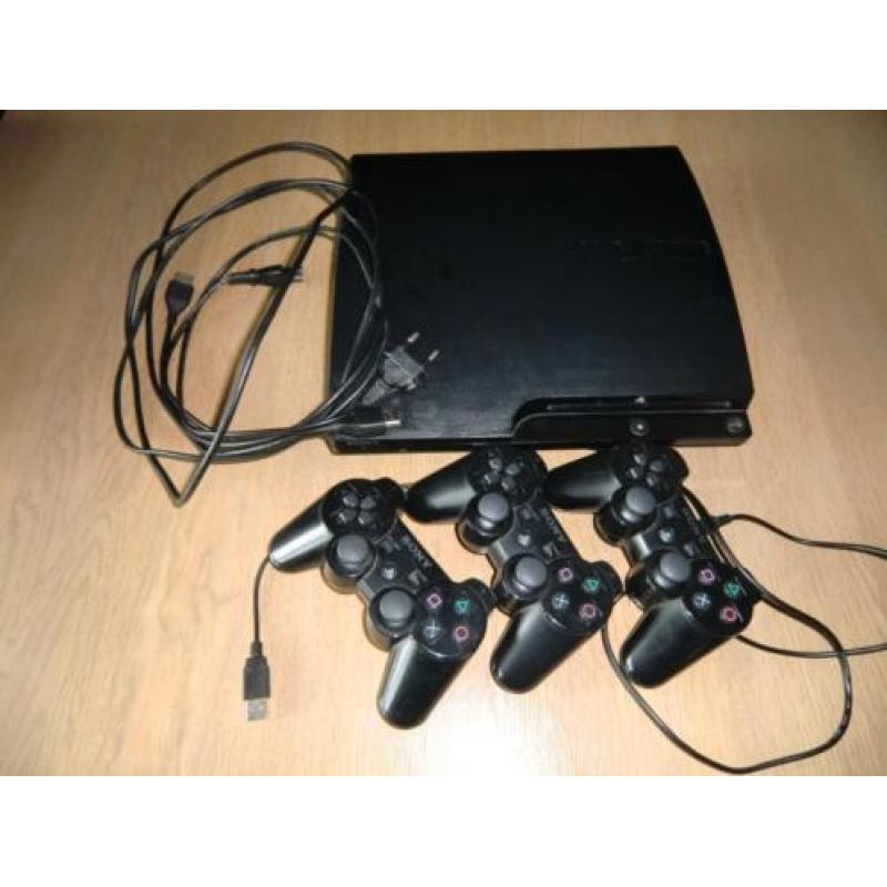 Ps 3 met 3 controllers